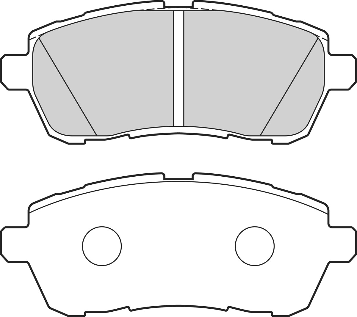 Jogo de 4 pastilhas de travão VALEO ref. 302682